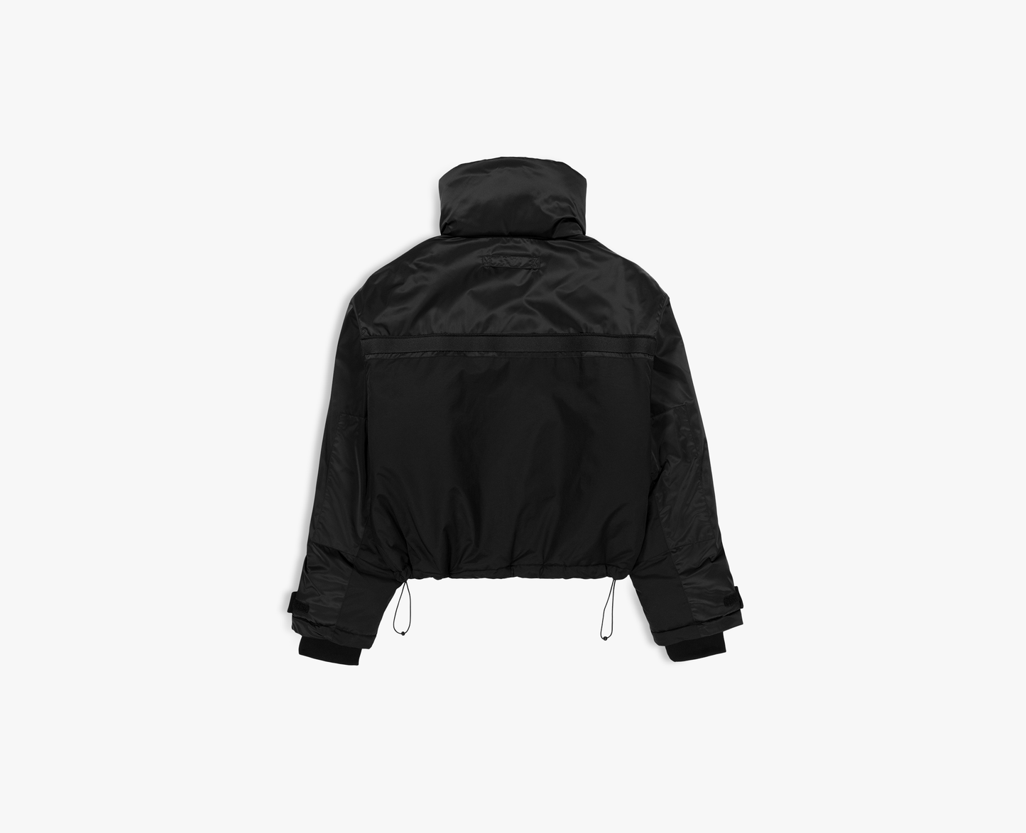 Men's cropped jacket, black