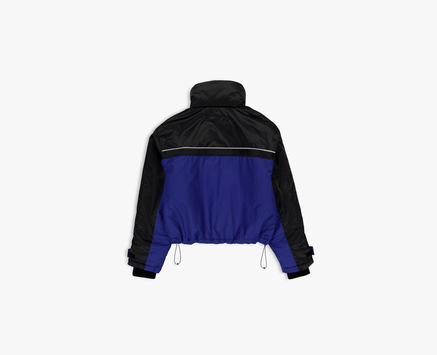 Men's cropped jacket, blue/black