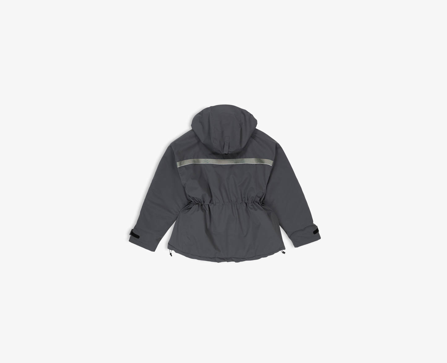 Women's oversized parka, anthracite