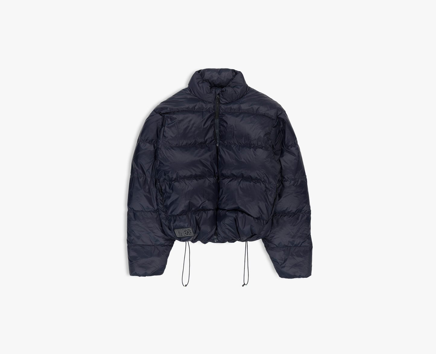 Women's down jacket, navy blue