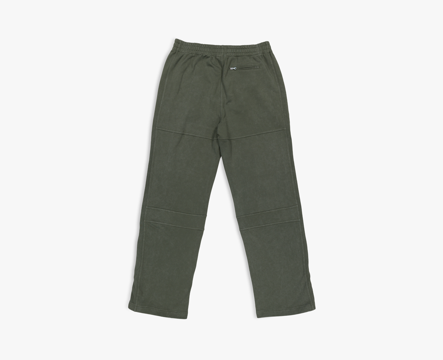 Women's track pants, moss green