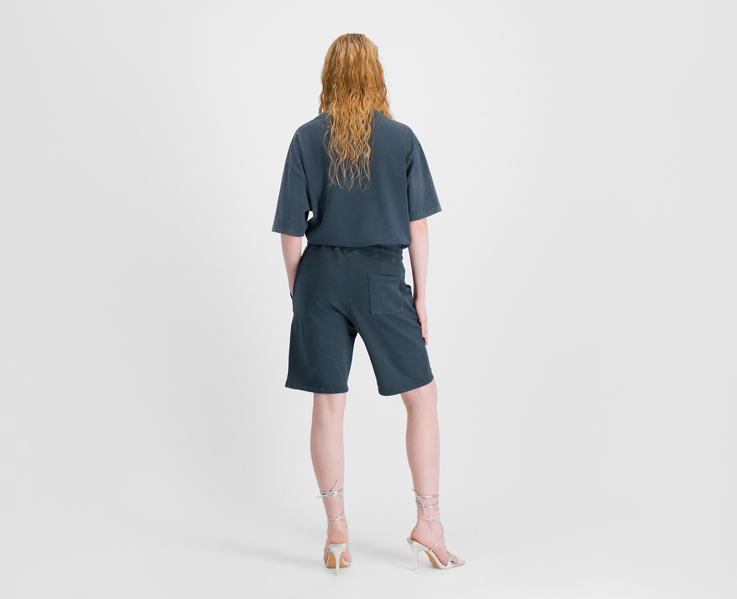 Short de survêtement pour femme 079, bleu