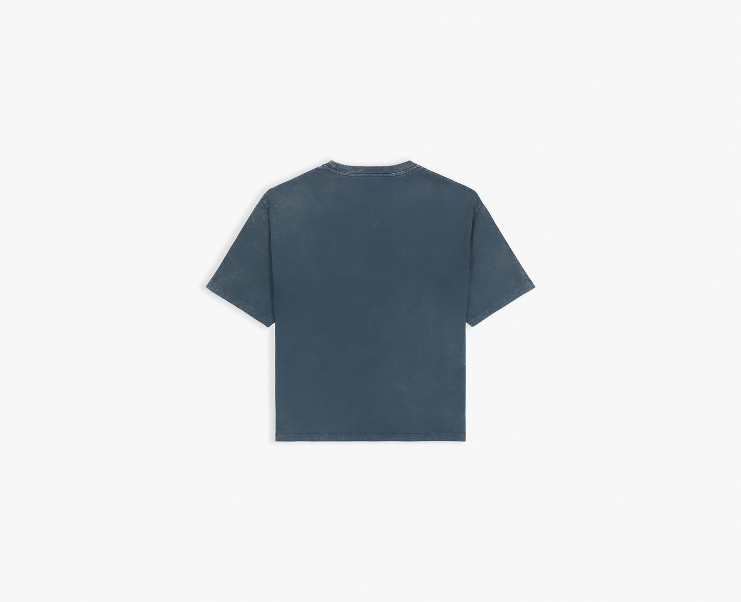 T-shirt boxy da uomo, blu