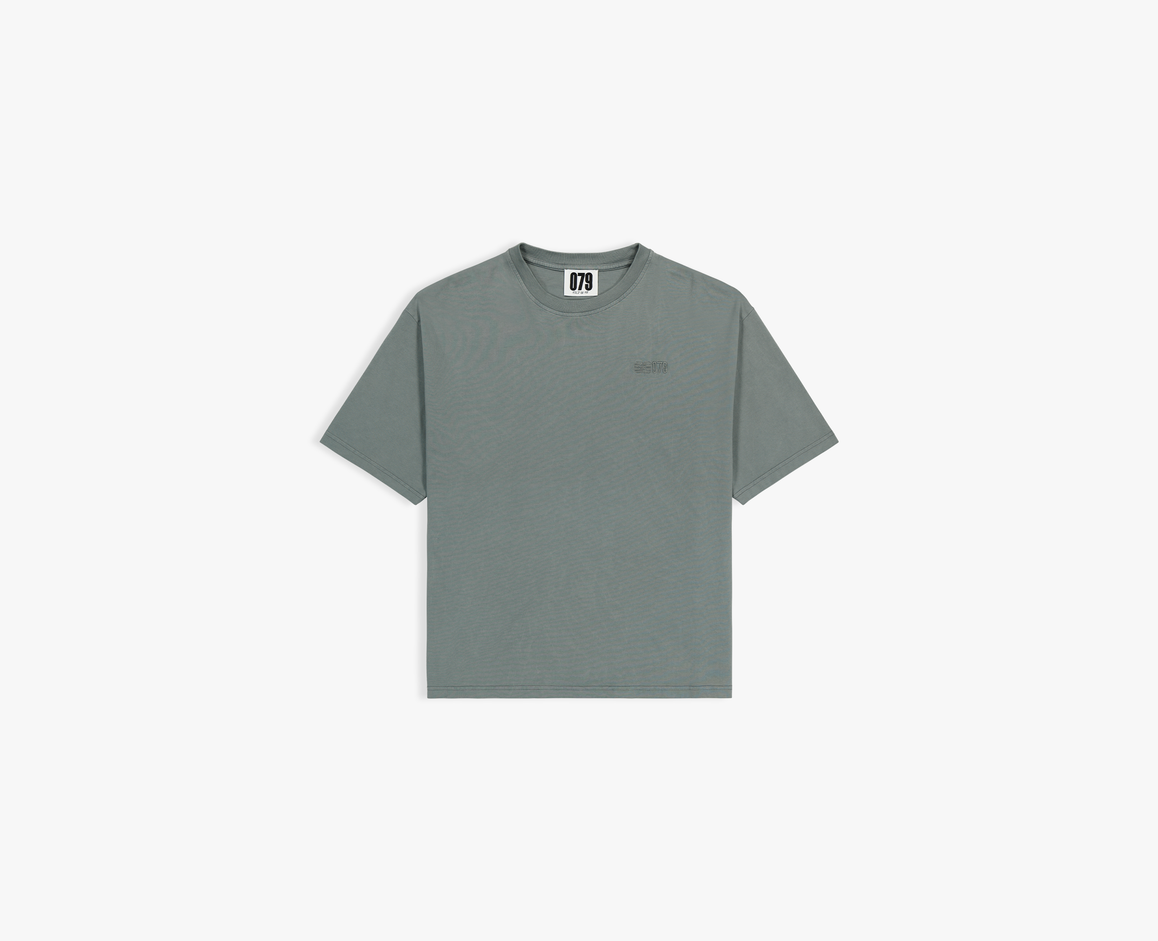 Men's boxy T-shirt, sage