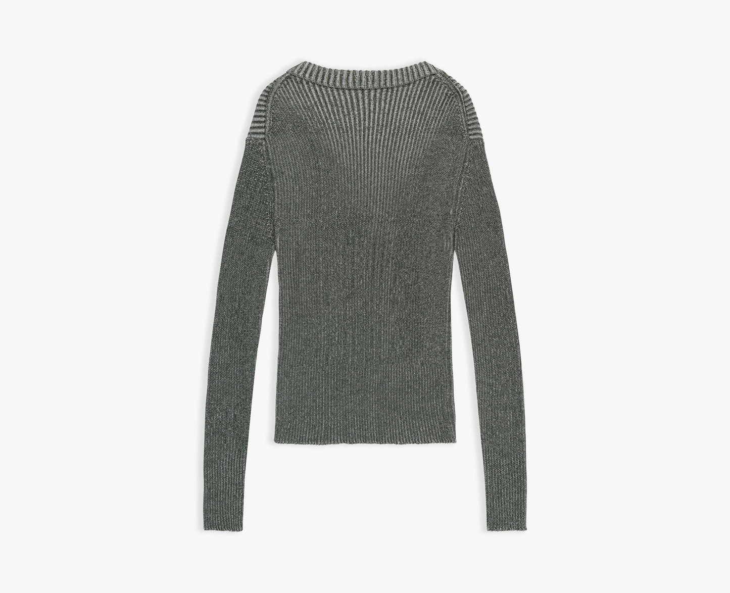 Pull tricoté pour femme, kaki