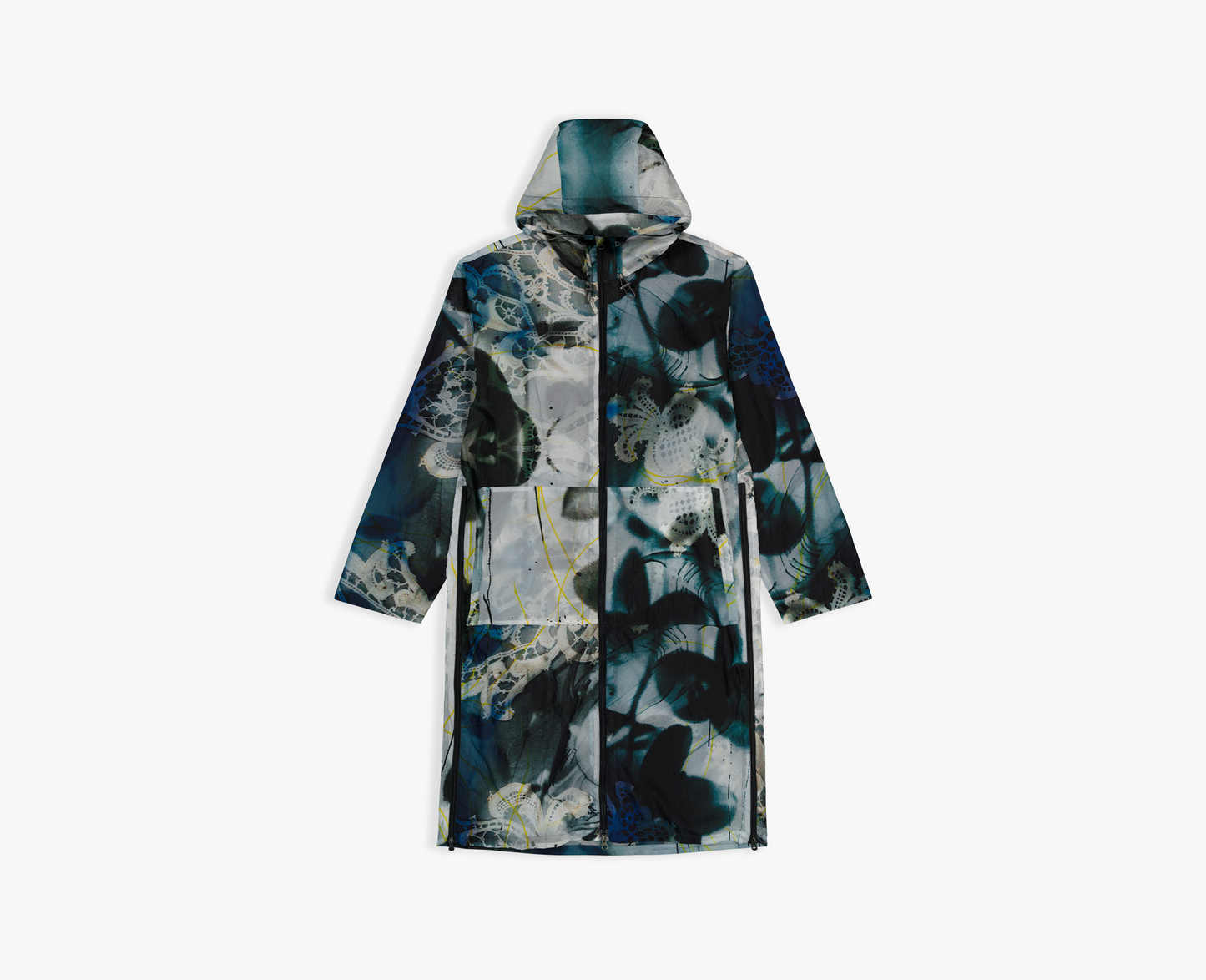 Parka leggero da donna, multicolore