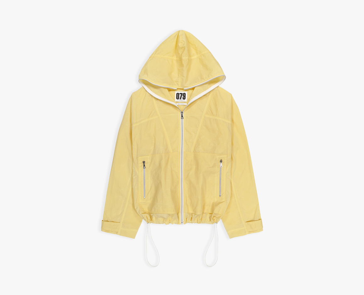 Veste cargo légère pour homme, jaune