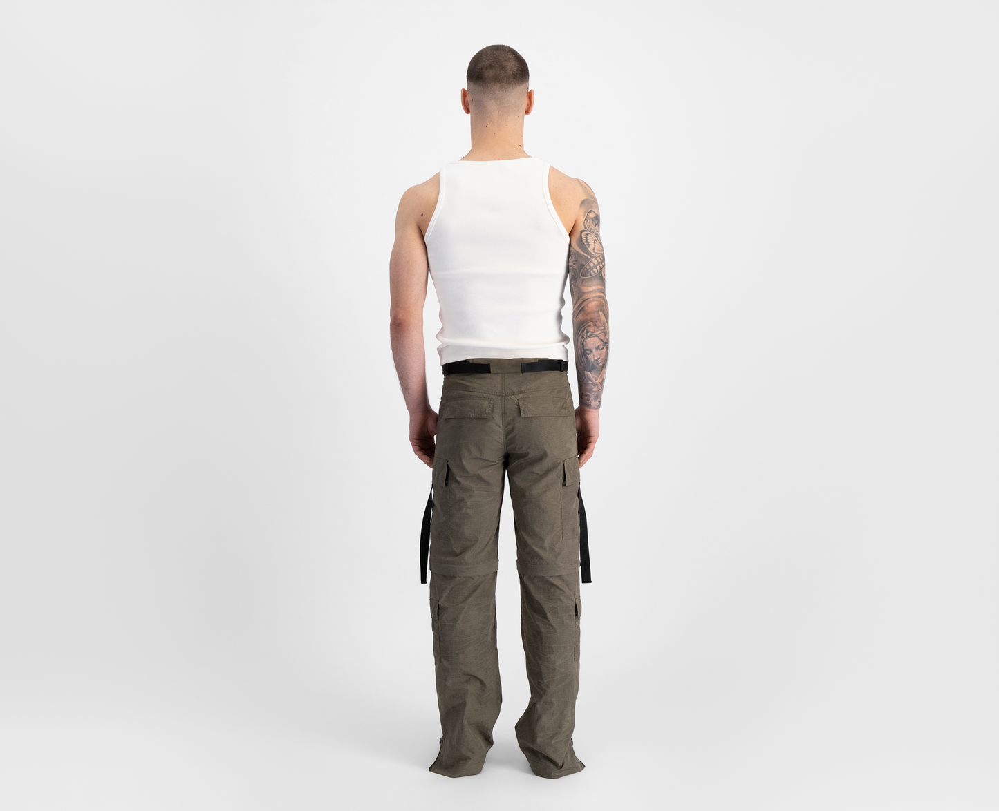 Pantalon cargo pour homme, kaki/marron