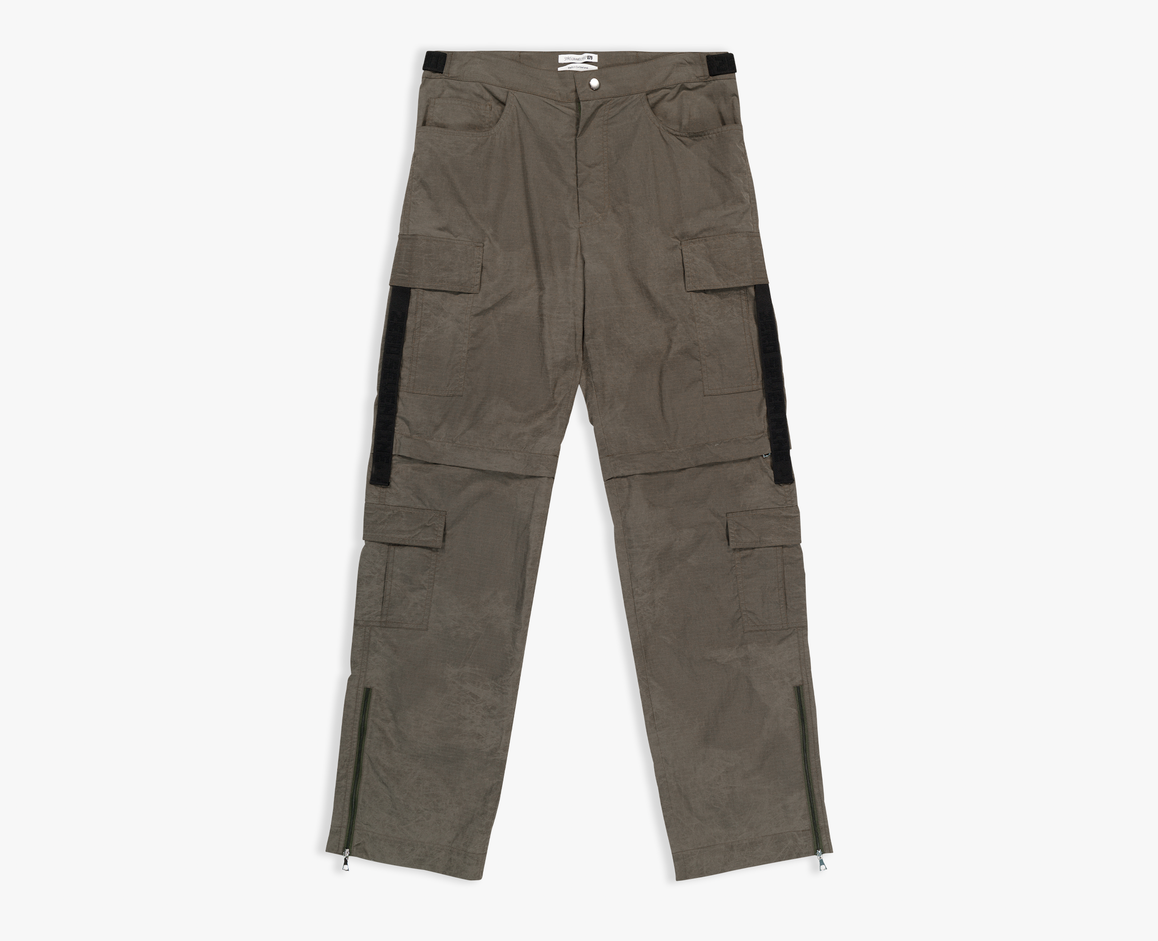 Herren Cargohose, khaki/braun