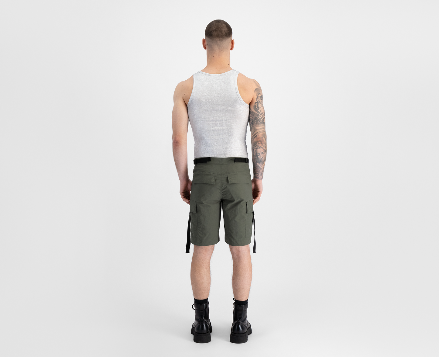 Men's cargo shorts, khaki