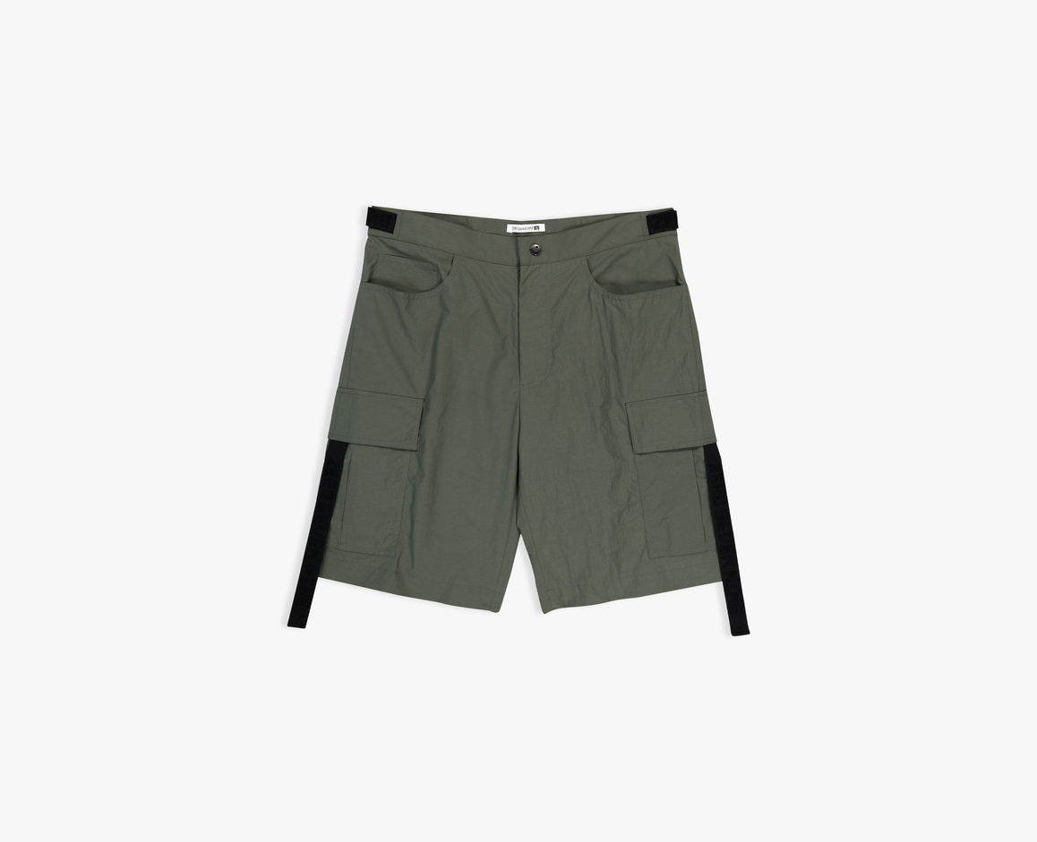 Short cargo pour homme, kaki