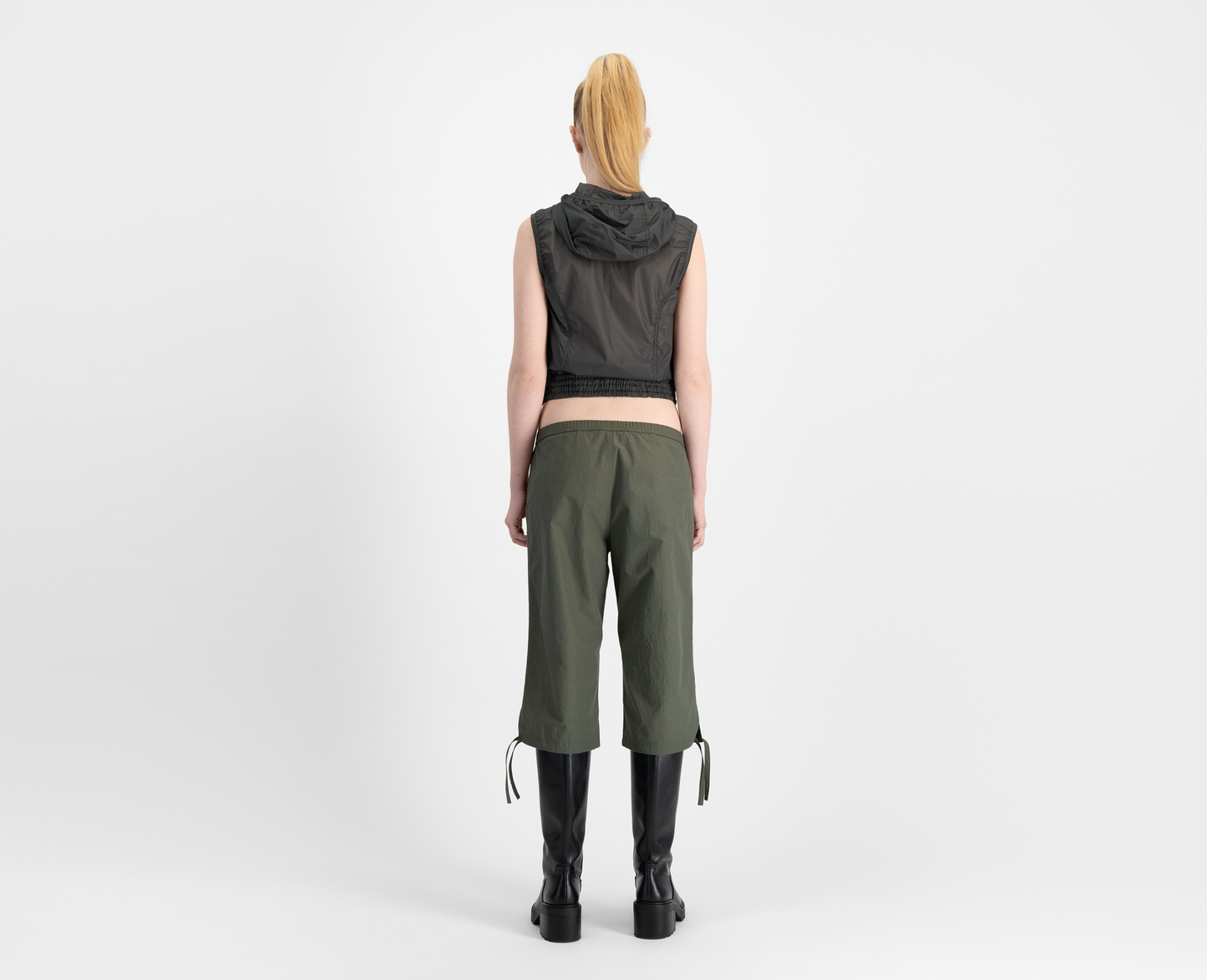 Gilet cargo léger pour femme, kaki